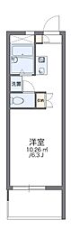 レオパレス東住吉 1Kの間取図画像