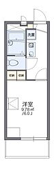 レオパレスシャーマー御崎 1Kの間取図画像