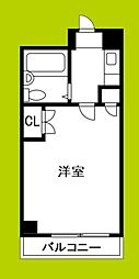 メゾンマルシェ 1Kの間取図画像