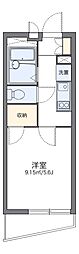 レオパレス久保吉 1Kの間取図画像