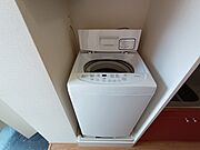 室内洗濯機置き場です。