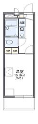 レオパレス柳谷 1Kの間取図画像