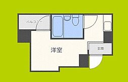 サン今里 ワンルームの間取図画像