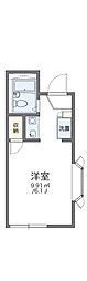レオパレス千亀利 1Kの間取図画像