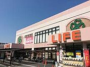 ライフ 横堤店（443m）
