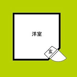 シーズコート住吉 ワンルームの間取図画像