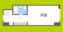 ステュディオ新大阪 ワンルームの間取図画像