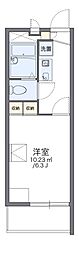 レオパレス大池橋 1Kの間取図画像