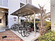 駐輪スペースです。