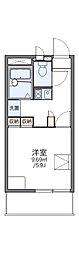 レオパレスイオリ・淵明 1Kの間取図画像