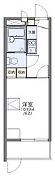レオパレスM.S.M1 1Kの間取図画像