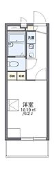 レオパレス上住吉 1Kの間取図画像