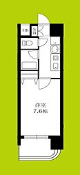 シャインビュー新大阪 1Kの間取図画像