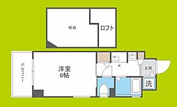 エステムコート新大阪3ステーションプラザ 1Kの間取図画像