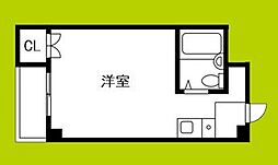 ビルドシャナ ワンルームの間取図画像