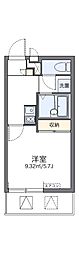 レオパレスアトレ 1Kの間取図画像