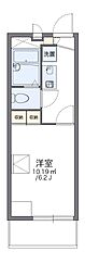 レオパレストラスト 1Kの間取図画像