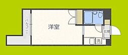グランドピア高津 ワンルームの間取図画像