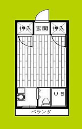 間取図画像 ワンルーム