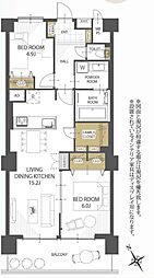 物件画像 日商岩井宇喜田町マンション