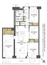 物件画像 マープル津田沼スカイハイツＣ棟