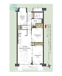物件画像 ハートフルシティ松戸六高台スクエア2