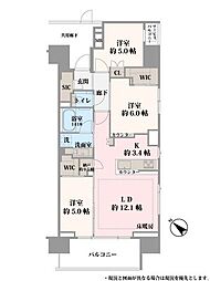 間取図画像 3LDK