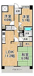 ウエストコート8番街・2番館 8階/-