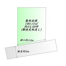 物件画像 旗立3丁目　建築条件なし