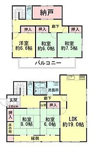 間取り:間取図(平面図) 間取り:間取図(平面図)