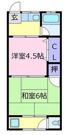 大阪府堺市中区新家町(賃貸アパート2K・2階・30.00㎡)の写真 その2