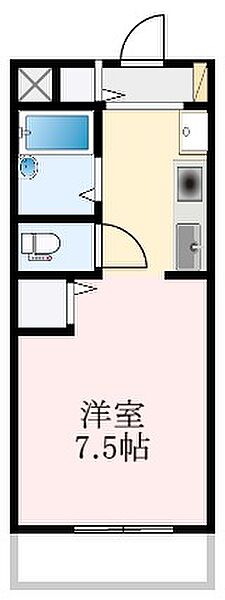 大阪府堺市中区土師町3丁(賃貸マンション1K・1階・21.14㎡)の写真 その2
