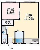 大阪府大阪狭山市半田2丁目（賃貸マンション1LDK・3階・34.00㎡） その2