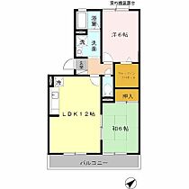 大阪府大阪狭山市池尻中3丁目（賃貸アパート2LDK・1階・56.00㎡） その2