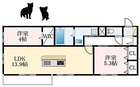 大阪府堺市美原区小平尾422（賃貸アパート2LDK・3階・56.44㎡） その2