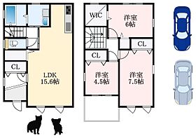 大阪府堺市東区草尾606-5（賃貸一戸建3LDK・1階・86.13㎡） その2