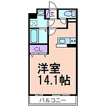 アーバンレジデンス  ｜ 栃木県鹿沼市千渡（賃貸マンション1K・5階・35.53㎡） その2