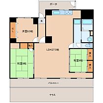 朝日プラザアーバネートII佐伯院  ｜ 奈良県奈良市西木辻町（賃貸マンション3LDK・1階・123.55㎡） その2