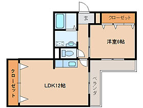 石橋ビル  ｜ 奈良県奈良市大宮町3丁目（賃貸マンション1LDK・2階・48.62㎡） その2