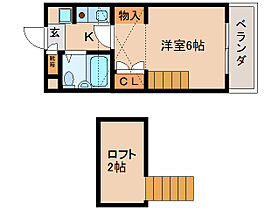 シティパレス21佐保川ＰＡＲＴIII  ｜ 奈良県奈良市南紀寺町5丁目（賃貸マンション1K・2階・16.96㎡） その2