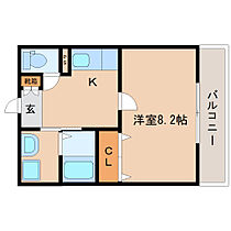 ハーベストI 205 ｜ 奈良県奈良市白毫寺町220（賃貸アパート1K・2階・29.30㎡） その2