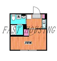 東京都渋谷区笹塚３丁目（賃貸アパート1K・1階・17.59㎡） その2