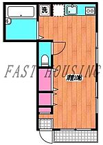 東京都新宿区若松町（賃貸アパート1R・1階・25.30㎡） その2