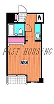 東京都中野区南台１丁目（賃貸マンション1K・5階・23.72㎡） その2