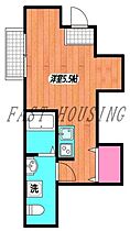 東京都渋谷区上原２丁目（賃貸アパート1R・1階・21.08㎡） その2