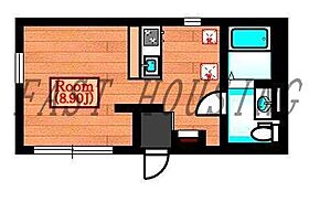 東京都新宿区四谷坂町（賃貸アパート1R・1階・20.42㎡） その2