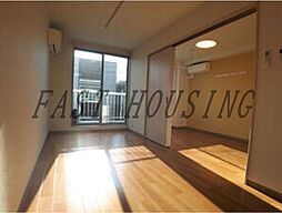京王線 幡ヶ谷駅 徒歩9分の賃貸アパート 3階1LDKのリビング/ダイニング