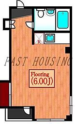 グリーンハイム ワンルームの間取図画像