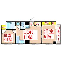 サンロイヤル新屋敷  ｜ 鹿児島県鹿児島市新屋敷町10番地22（賃貸マンション2LDK・5階・41.37㎡） その2