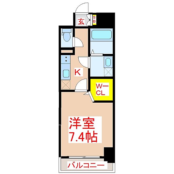 ルーカスいづろ ｜鹿児島県鹿児島市堀江町(賃貸マンション1K・2階・28.60㎡)の写真 その2